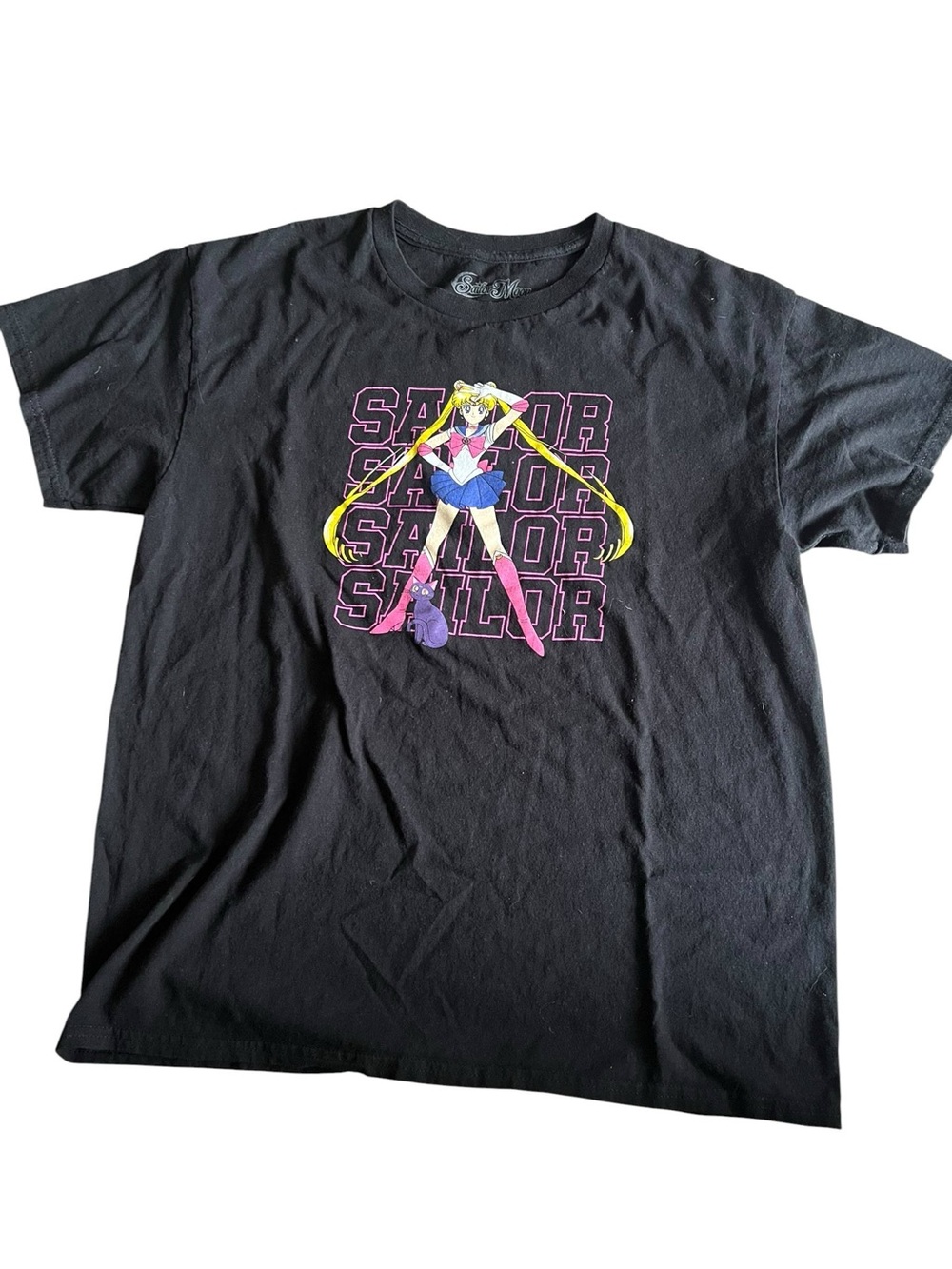 Sailor Moon official T SHIRT adult size L Size (108)